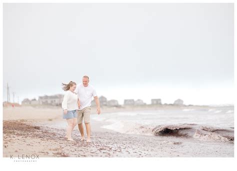 Molly And Jake's East Matunuck State Beach Engagement Session