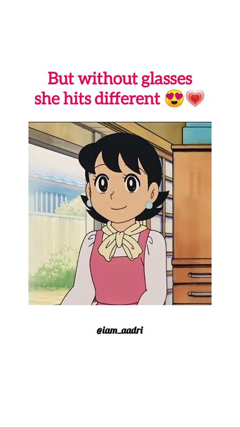 Tamako Without Her Glasses 😍 Shorts Tamako Doraemon Ytshorts Cartoon Anime Disney