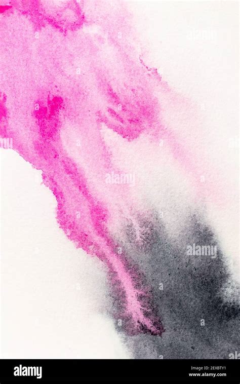 white pink background abstract watercolor illustration, gray background ...