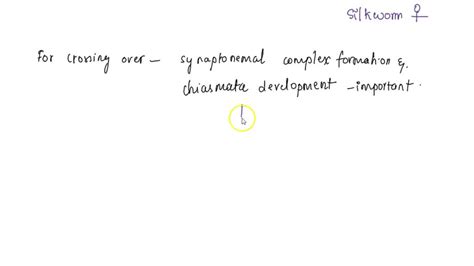 Solved Crossing Over Does Not Occur Between Any Pair Of Homologous