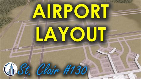 Masterful Airport Layout Cities Skylines St Clair Youtube