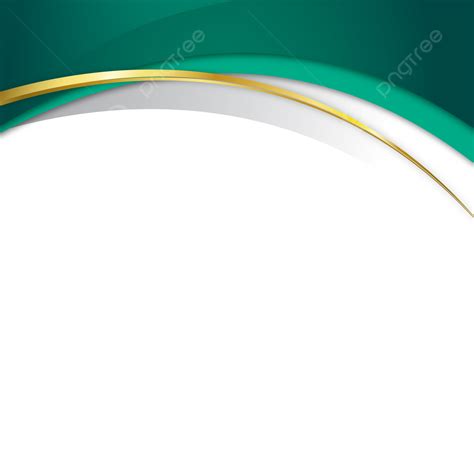 Green Abstract Wave Vector Hd Images Abstract Green And Gold Waves