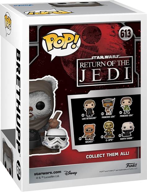 FUNKO POP STAR WARS RETURN OF THE JEDI 40TH BRETHUPP WITH HELMETS TOP