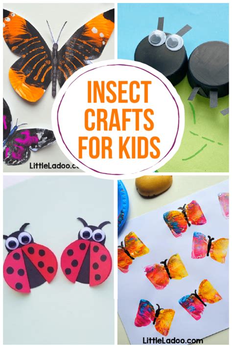 12 Gorgeous Insect Crafts for Kids