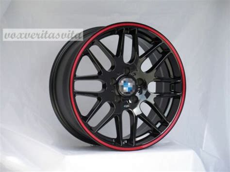 18 Wheels Rims Csl Style Black M3 Mesh Fits Bmw E46 E90 E92 E93 F30 F32 F33 Ebay