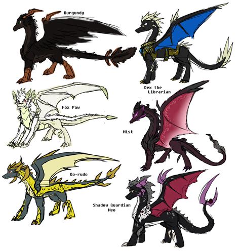 Concept Art Dragons 01 By Eternity9 On Deviantart