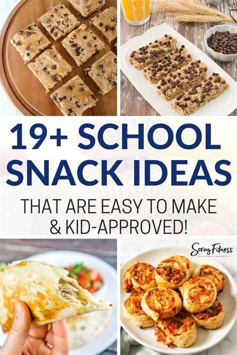 Healthy school snacks – Artofit