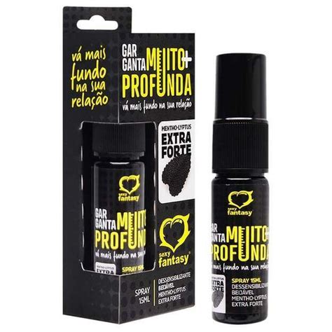 Garganta Muito Mais Profunda Spray 15ml Sexy Fantasy