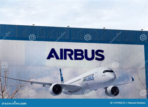 Airbus Logo On Airbus Building Editorial Photo | CartoonDealer.com ...