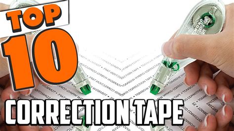 Best Correction Tape In 2024 Top 10 New Correction Tapes Review YouTube