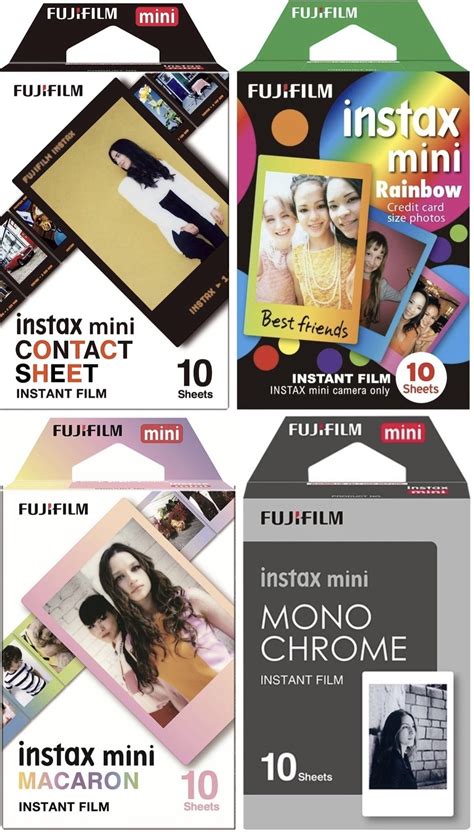 Комплект Фотобумага Fujifilm INSTAX 11/12 картриджи (50 фото) для ...