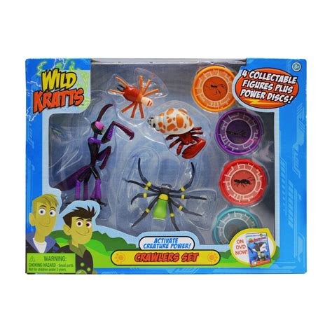 Wild Kratts Toys 4 Pack Action Figure Set Activate