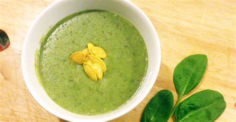 Creamy Spinach & Potato Soup - Plant-Based Diet Recipes - Soups