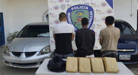 Municipio Lagunillas Detienen A Tres Hombres Con Más De Cuatro Kilos