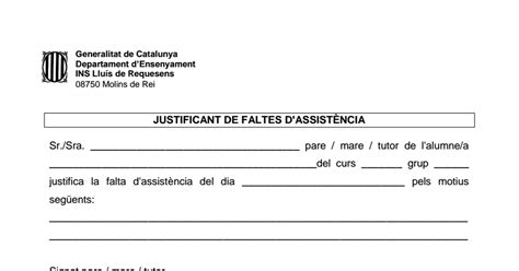 Justificant Faltes D Assist Ncia Pdf Google Drive