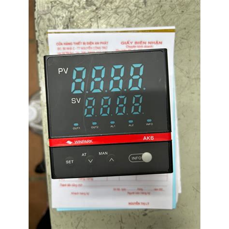 ความร้อน meter Winpark AK6 เครื่องวัดอุณหภูมิ, ตัวควบคุมอุณหภูมิ AK6 ...