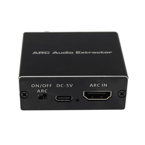 Extracteur HDMI ARC Vers SPDIF Jack 3 5mm CEC Audiophonics