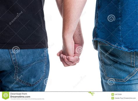 Hombres Gay Que Llevan A Cabo Las Manos Foto De Archivo Imagen De Sexo Orgullo