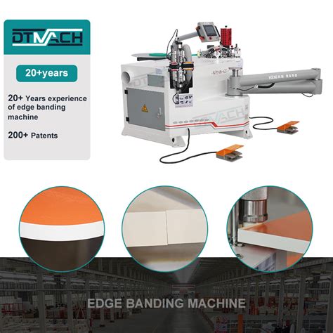 Kn Curved Arm Edge Banding Machine Manual Abs Edge Bander For