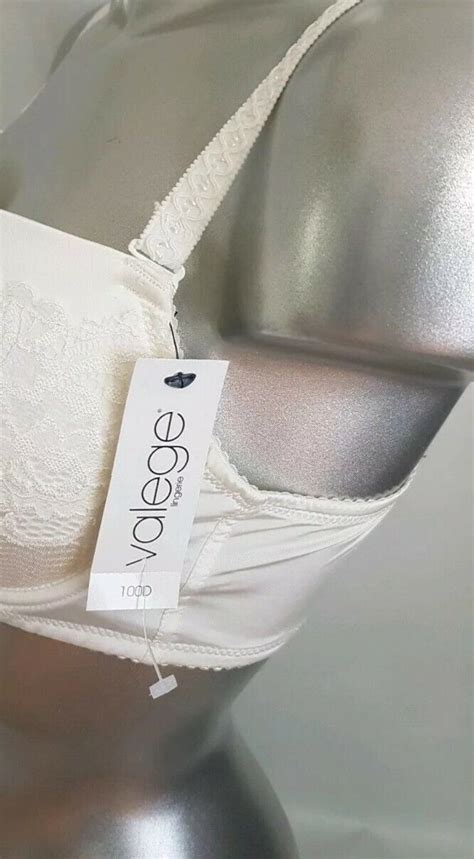 New Valege Lingerie Bra Ivory Uk D Ebay