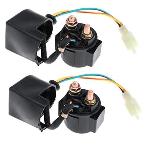 Solenoid Starter Relay For 4 Stroke GY6 Engine 50cc 70cc 90cc 100cc