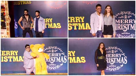 Celebs Arrives At Merry Christmas Special Screening Vijay Sethupati