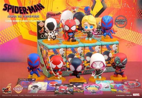 Hot Toys Disney Spider Man Across The Spider Verse Cosbi Collection Box Of Picclick Uk