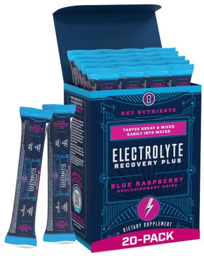 Key Nutrients - Electrolytes Powder - Delicious Blue Raspberry ...