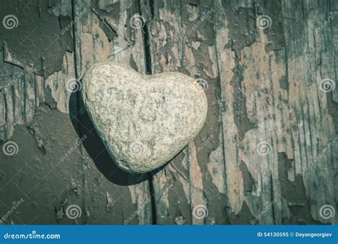 Stone Heart Shape Stock Image Image Of White Romantic 54130595