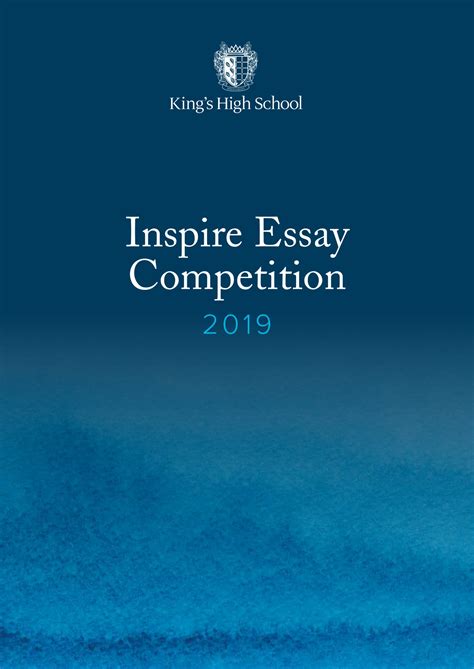 King's High Warwick - Inspire Essay Competition