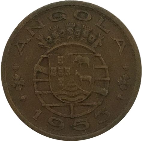 Pronumis Numismática Angola Escudo 1953 Mbc