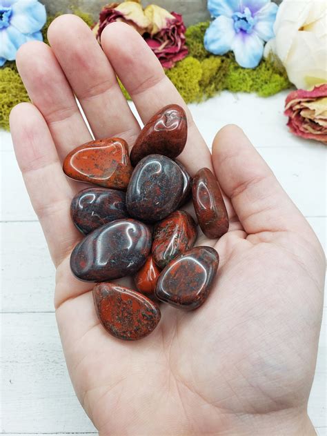 Brecciated Jasper Tumbled Stone Single Stone Or Ounce Crystal