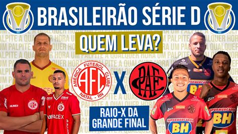 AMÉRICA RN x POUSO ALEGRE Palpites e RAIO X da GRANDE FINAL da