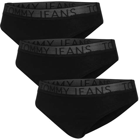 TOMMY HILFIGER BIKINI DAMSKIE MAJTKI P CZARNE UW UW R