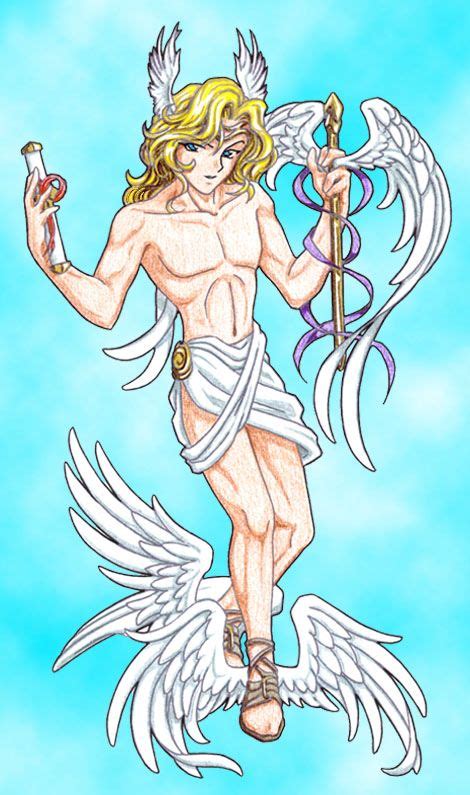 Hermes By Koritaka On Deviantart Hermes Mythology Greek Mythology Art