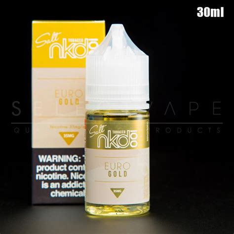 Naked Nkd Salt Tobacco Euro Gold Nic Salt Ml Select Vape