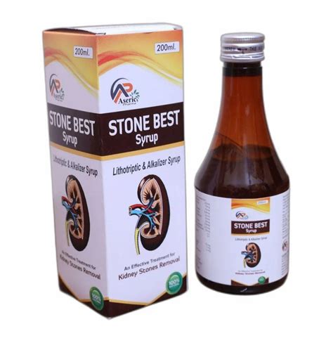 Lithotriptic Alkalizer Stone Best Syrup Packaging Size 200ml At 189