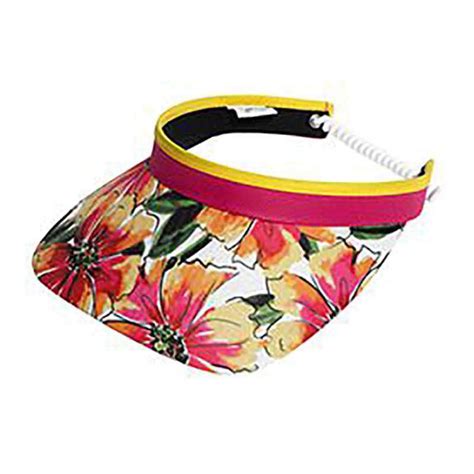 Floral Golf Sun Visor With Coil Lace By Gloveit — Setartrading Hats