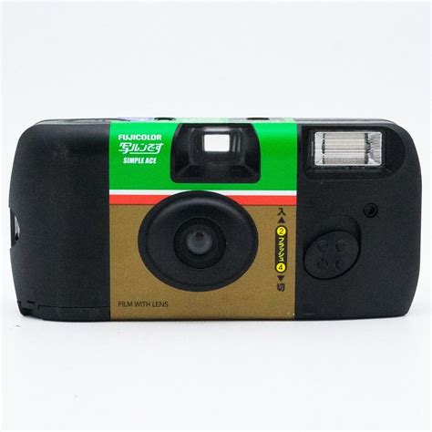 Fujifilm Simple Ace Disposable Camera Iso 400 With Flash 27 Exposur