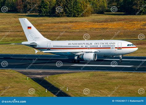 Airbus A310 De La Fuerza Aérea Alemana Fotografía Editorial Imagen De