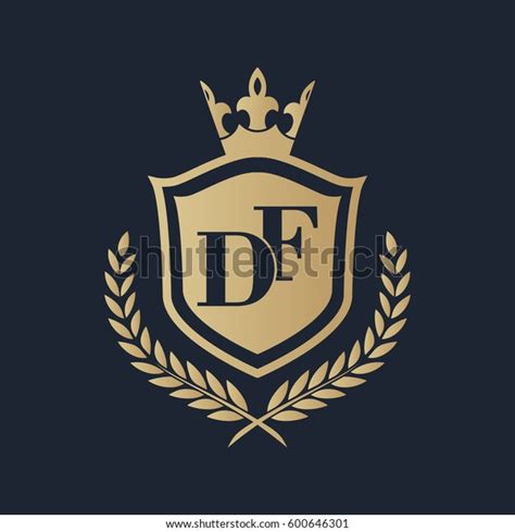 Df Logo Stock Vector (Royalty Free) 600646301