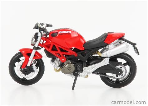 Maisto R Scale Ducati Monster Red Black