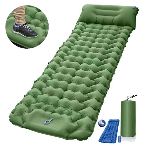 Colchoneta Ultraligera Para Acampar Colch N Autoinflable Impermeable