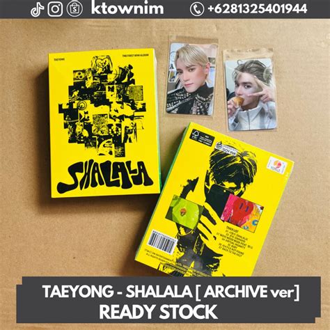 Jual Ready Nct Taeyong St Mini Album Shalala Shopee Indonesia