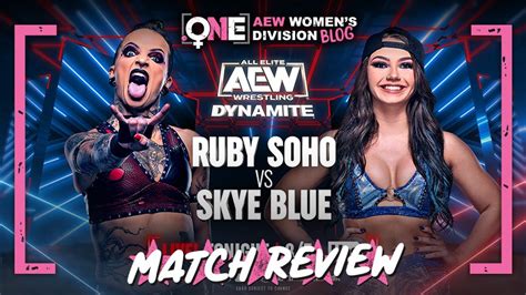 Jamie Hayter vs Saraya vs Ruby Soho - AEW.ONE