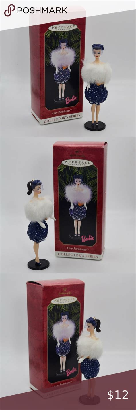 Hallmark Barbie Gay Parisienne Collector S Series Keepsake Ornament