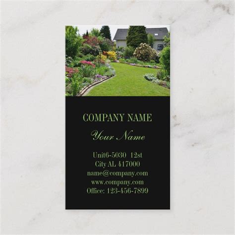 Landscaping Business Cards Templates Free: Boost Your Business with ...