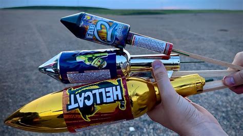 New Hellcat Rockets 2024 Biggest Firework Rockets On The Market Youtube