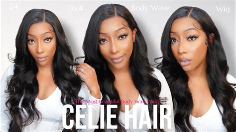 This Body Wave Wig Is A Must Have So Silky Detailed Install Ft Celie Hair Youtube