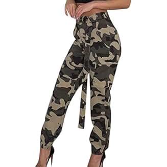 Amazon Fr Pantalon Camouflage Femme